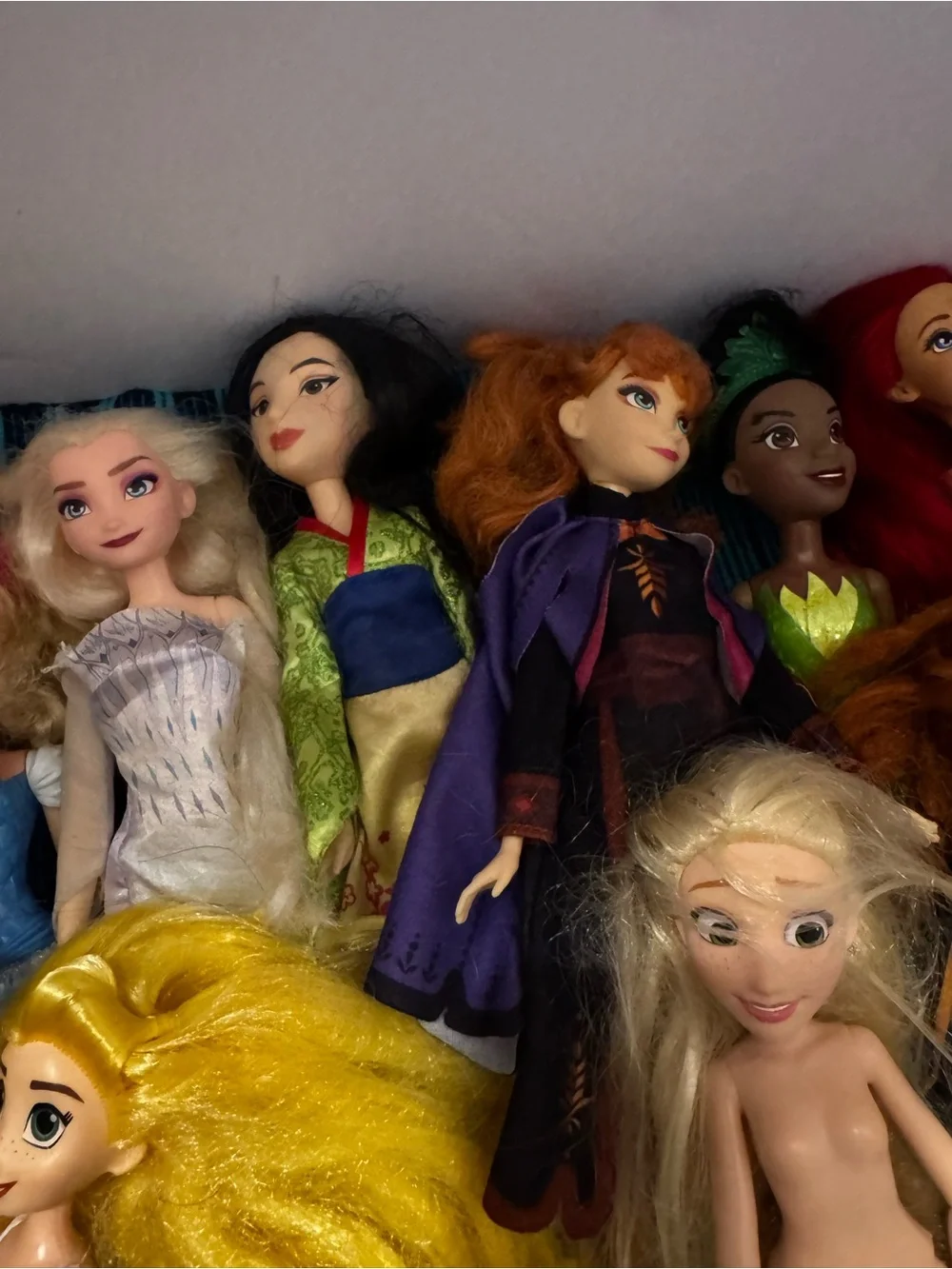 Disney Princesses Bulk Lot of TLC Dolls